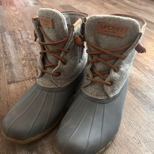 Women’s Sperry Top Sider Wool Duck Boots